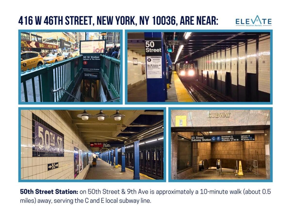 Elevate Apartment At Times Square - Cozy Studio In Times Square And Nearby Restaurants Ню Йорк Екстериор снимка